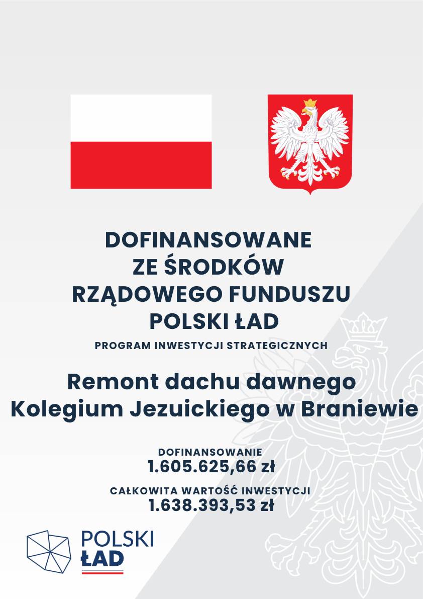 Plakat Polski ład dach